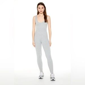 Forever 21 SEAMLESS SCOOP-NECK TANK JUMPSUIT